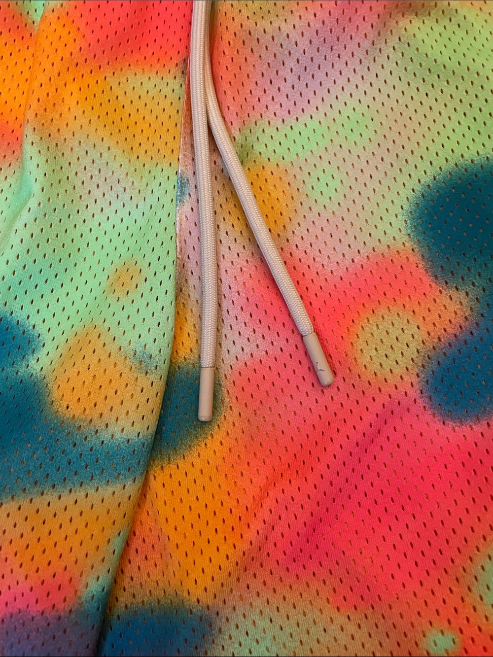 Jordan Multicolor Tie-Dye Mesh Athletic Shorts - Picture 6 of 11